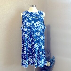 Loft Summer Beautiful Greece Inspired Dress XL